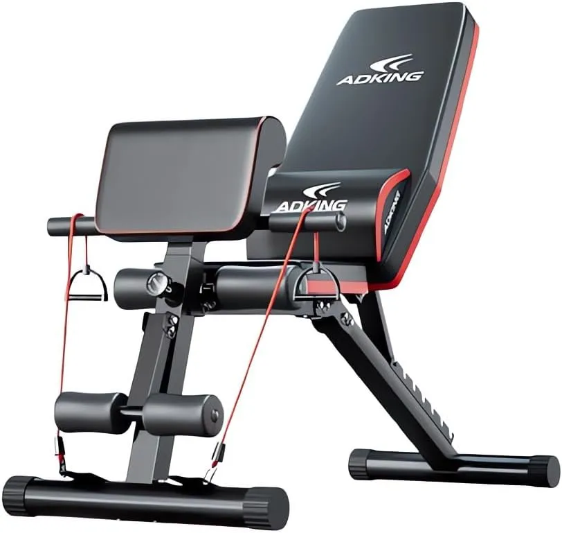 13-in-1 Multifunctional Dumbbell Bench Press & Sit-Up Chair – Adjustable Folding Home Gym Equipment for Strength Training, Core Workouts, Dumbbell Lifts & Full-Body Exercise – Compact & Heavy-Duty Design