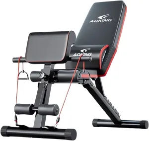 13-in-1 Multifunctional Dumbbell Bench Press & Sit-Up Chair – Adjustable Folding Home Gym Equipment for Strength Training, Core Workouts, Dumbbell Lifts & Full-Body Exercise – Compact & Heavy-Duty Design