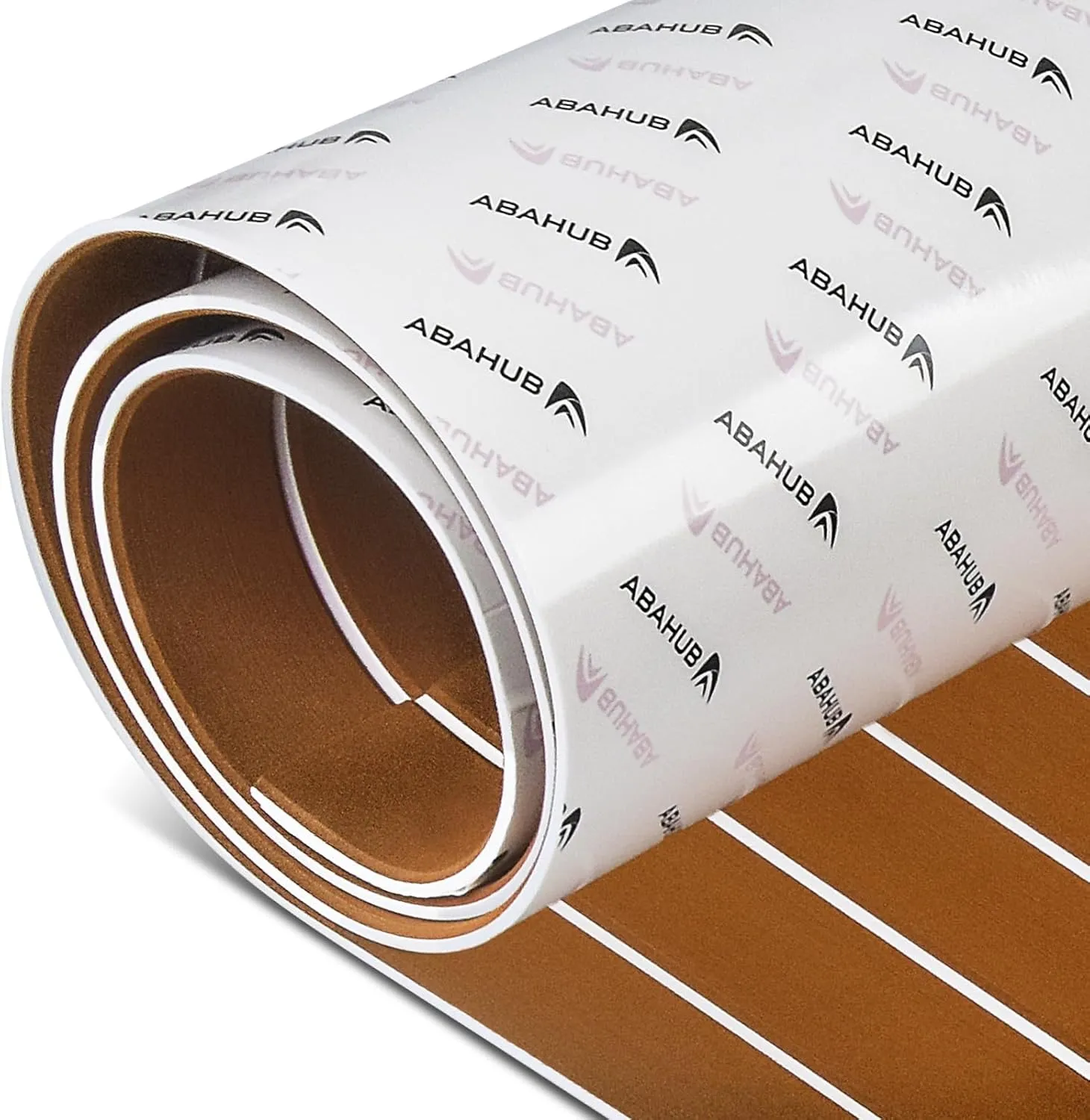 Abahub EVA Foam Boat Decking 96''x45.6''/36''/28.8''/24''/16.8'', 48''x16.8'' Self-Adhesive Faux Teak Marine Flooring Sheet Traction Pad for Boats Surfboard Swim Platform RV Floor