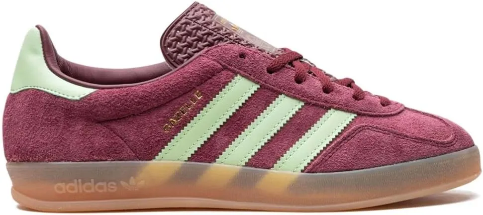 adidas Gazelle Indoor OG Mens Sneaker (Shadow Red Semi Green, 11.5)