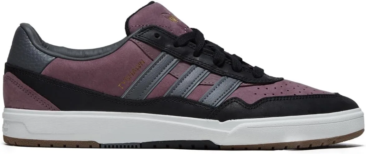 Adidas Tyshawn II Shoes - Shadow Fig/Grey Five/Core Black - 9.0