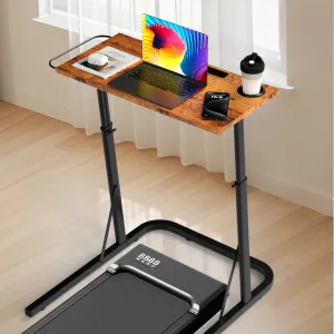 Adjustable Desk for Treadmill Walking Pad, Desk for Bike/Cycling, Workstation Standing Desk, Trainer Stand Table for Indoor, Treadmill Attachment-Exercise While Working or Watching TV