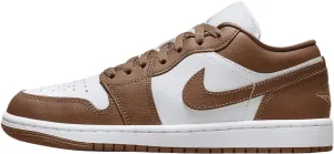 Air Jordan 1 Low Women's Shoes (DC0774-202, Archaeo Brown/White/Archaeo Brown) Size 11