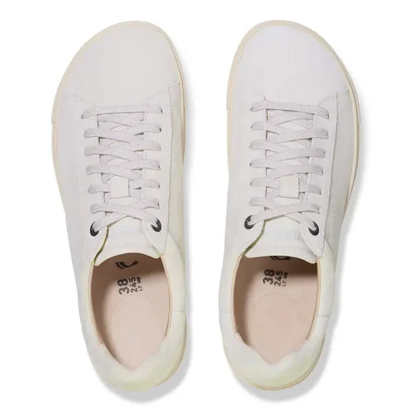 Birkenstock Antique White Bend Low Suede Trainer |1029546