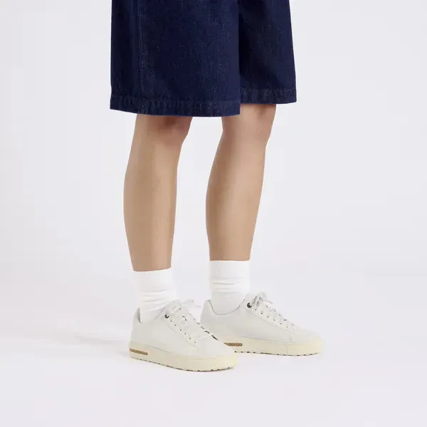 Birkenstock Antique White Bend Low Suede Trainer |1029546