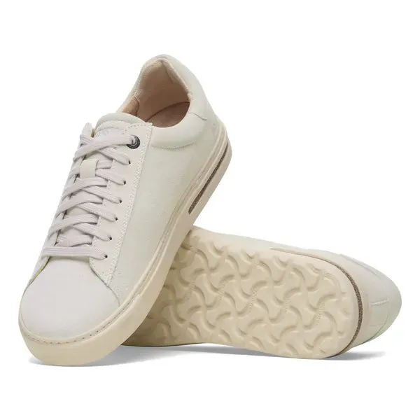 Birkenstock Antique White Bend Low Suede Trainer |1029546