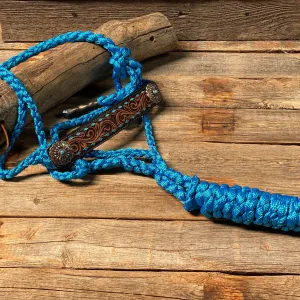 Blue Mule Tape Halter - Turquoise #MT209