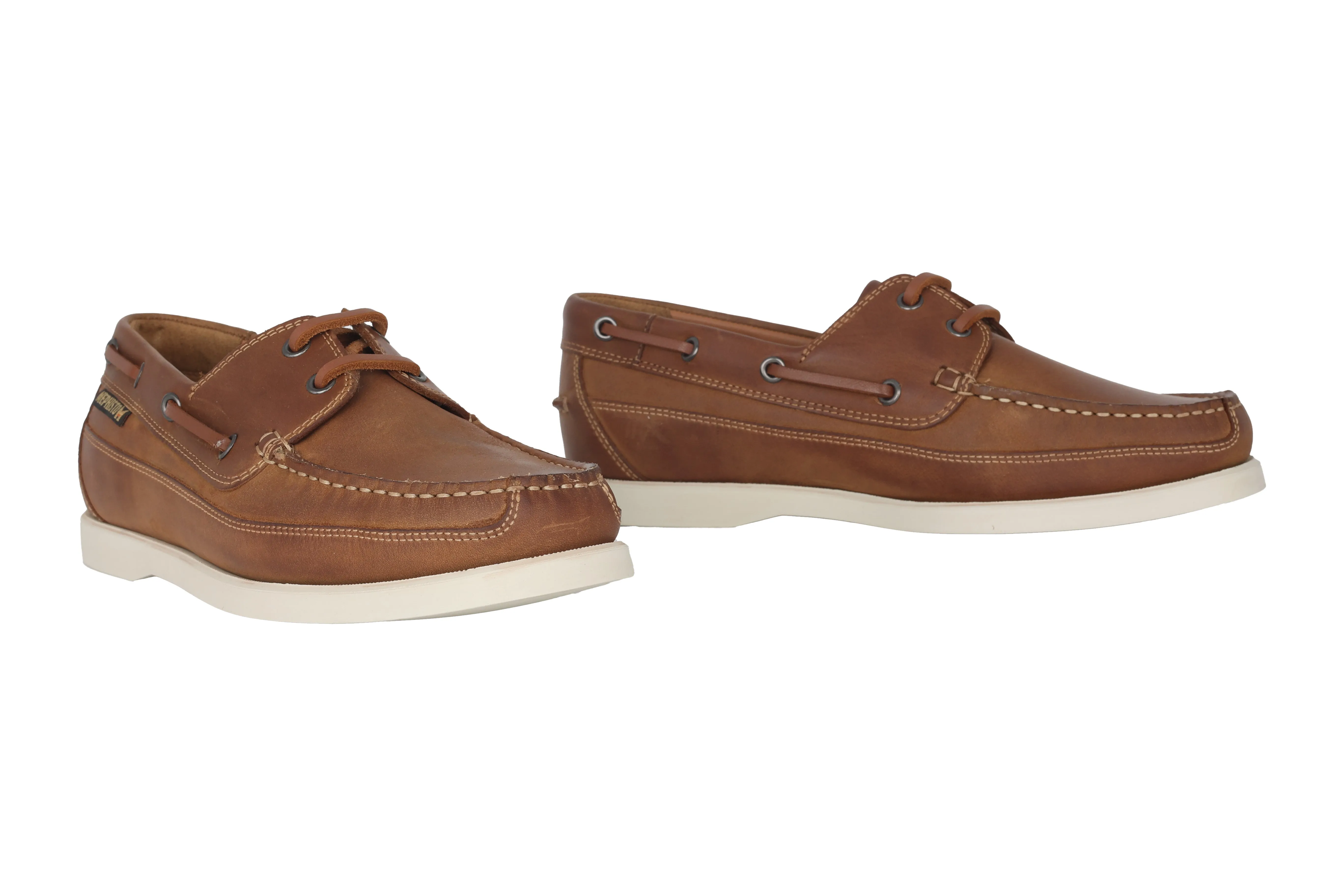 'Boating' men's boat shoes - Brown