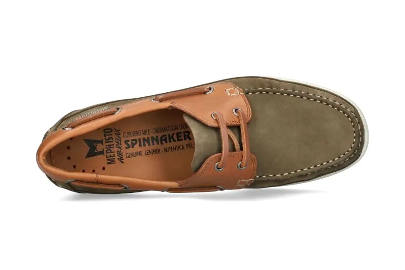 'Boating' men's boat shoes - Green
