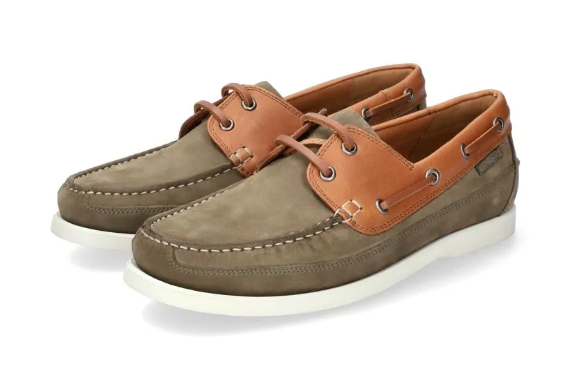'Boating' men's boat shoes - Green