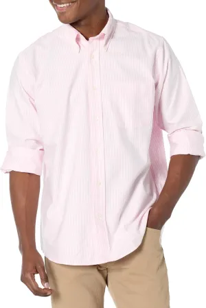 Brooks Brothers Men's Long Sleeve Button Down Original Oxford Cotton Sport Shirt