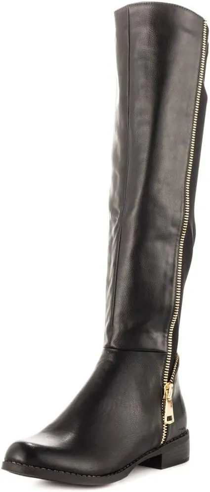 Caliente Point Up Black Vegan Leather