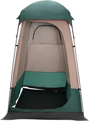 Camping Shower Tent, Outdoor Portable Changing Room, Camp Privacy Toilet Bathroom Tents, Outside Lightweight & Sturdy Sun Shelter Dressing Tent for Beach Hiking Picnic Fishing