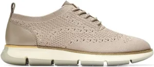 Cole Haan 4.Zerogrand Stitchlite Oxford Etherea Knit/Etherea Smooth Leather/Pumpkin/Optic White 6.5 C - Wide