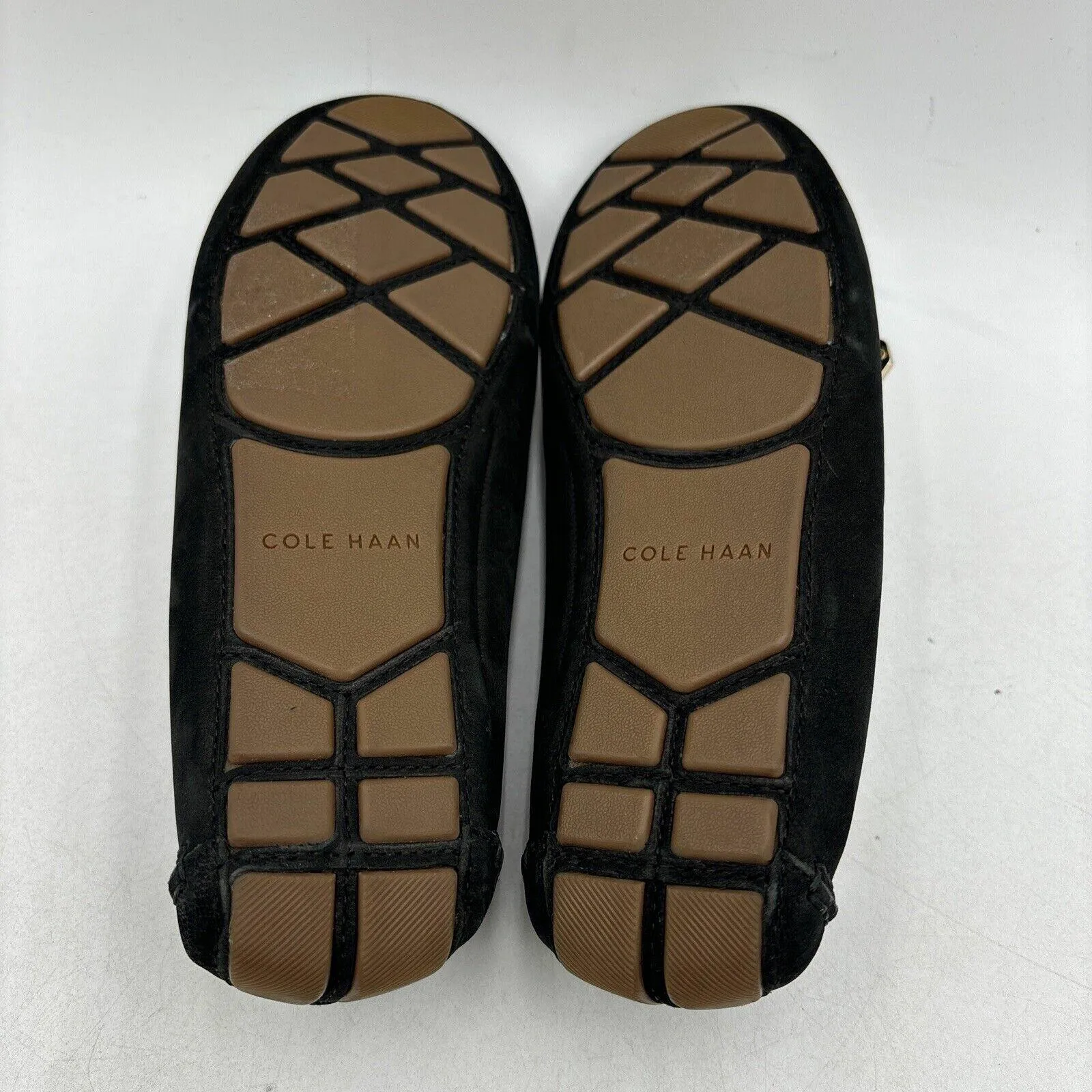 Cole Haan Women's Evelyn Driver Loafers Black Size 5.5B - Very Good