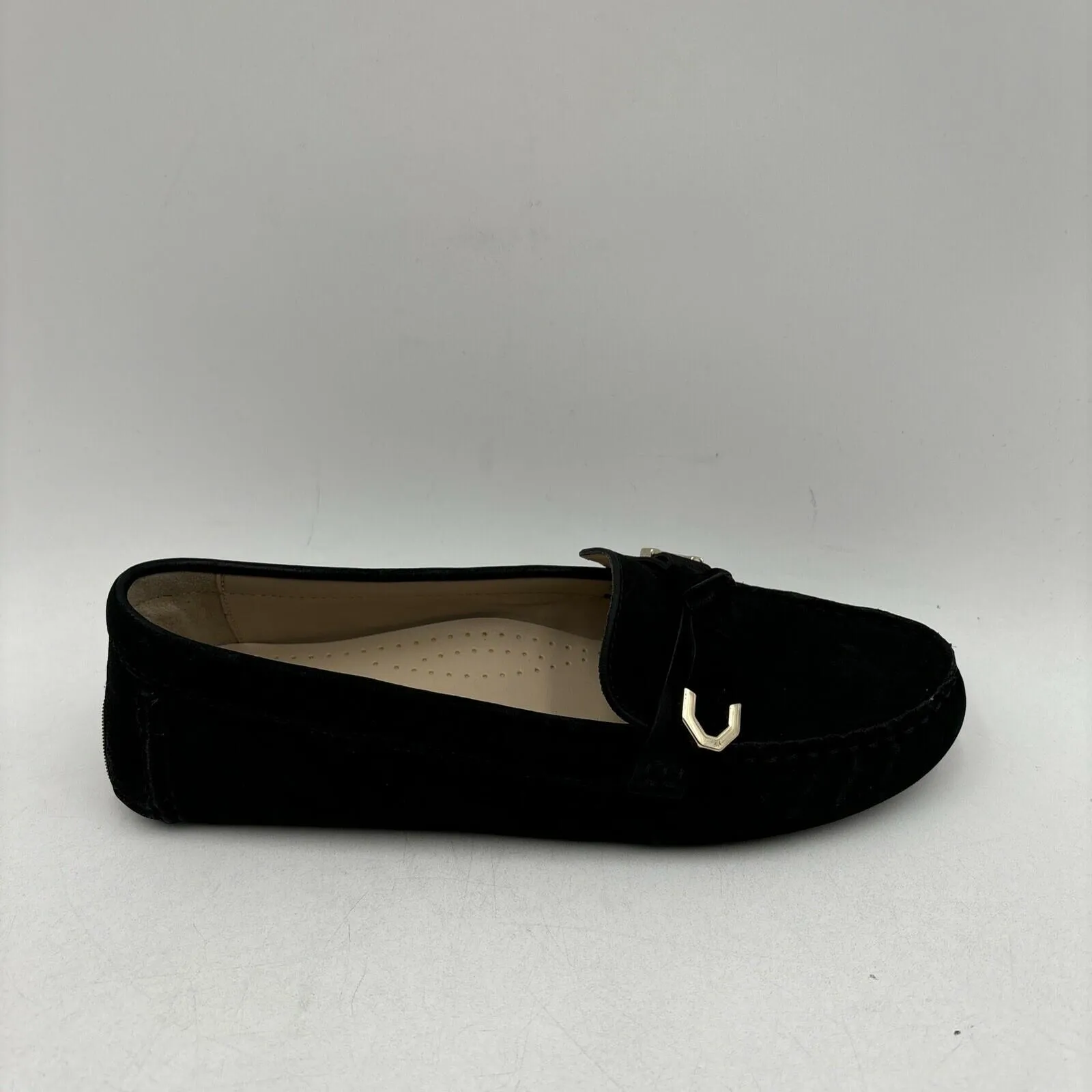 Cole Haan Women's Evelyn Driver Loafers Black Size 5.5B - Very Good