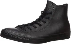 Converse Chuck Taylor All Star HI Sneakers Black Monochrome Mens 12