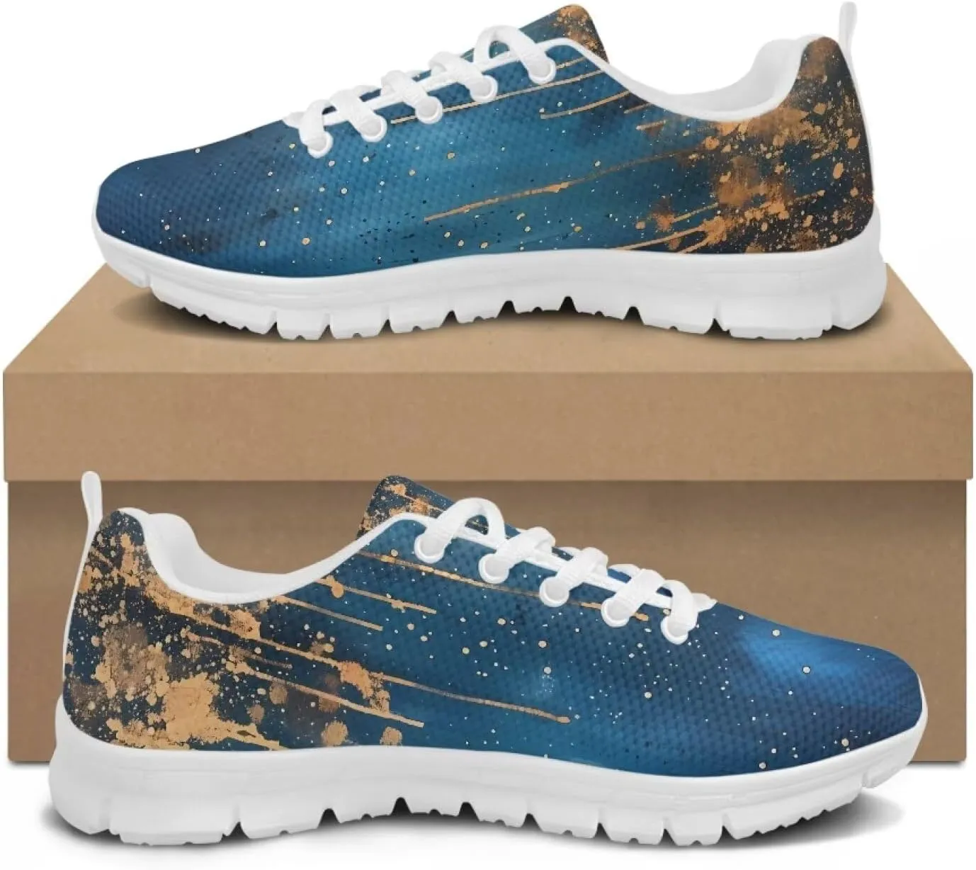 Cushioned Athletic Sneakers Low Top Casual Shoes for Men Lightweight Comfortable Non Slip Shoes for Workout US 5-14 White Sole