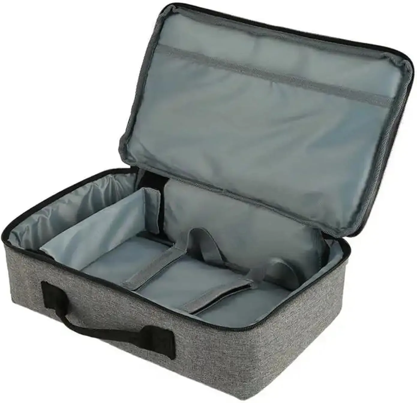 Docooler Home Projector Storage Bag, Portable Carrying Case for Projector and Accessories Shockproof Wear-Resistant Projector Travel Bag with Smooth Zipper