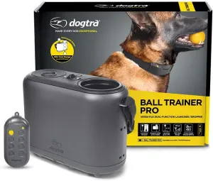 Dogtra Ball Trainer PRO Rechargeable 100-Yard Dual-Function Launcher/Dropper for Immediate Rewarding Training