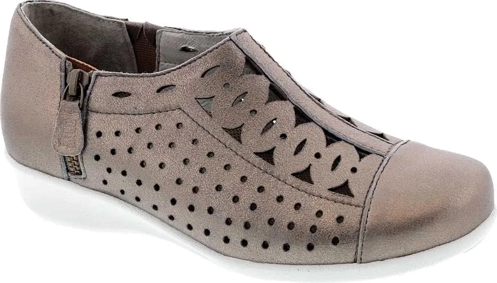 Drew Shoe Metro Women's Therapeutic Diabetic Extra Depth Shoe Leather Zipper