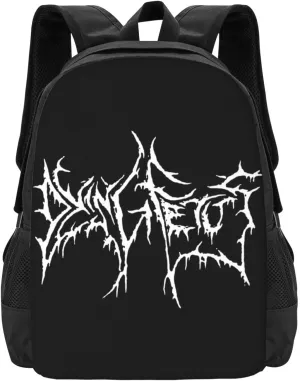 Dying Musics Fetus Band Backpack Large Capacity Backpacks Minimalist Leisure Travel Daypack 16.5 inch