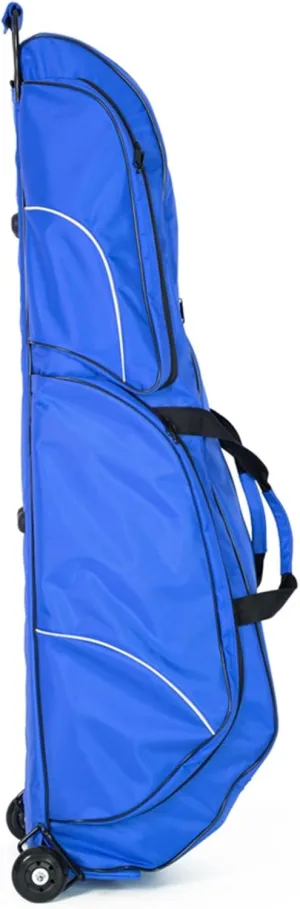 Fencing Draw-bar Wheel Bag for Mask Sword and Fencing Suit, Waterproof Oxford Fabric, Fencing Trolley Rollbag for Epee Saber and Foil(Blue)