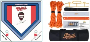 Fielder's Dome Mats Catcher's Zone Mat and Pitcher's Alley for Fastpitch Softball - Bundle Offer