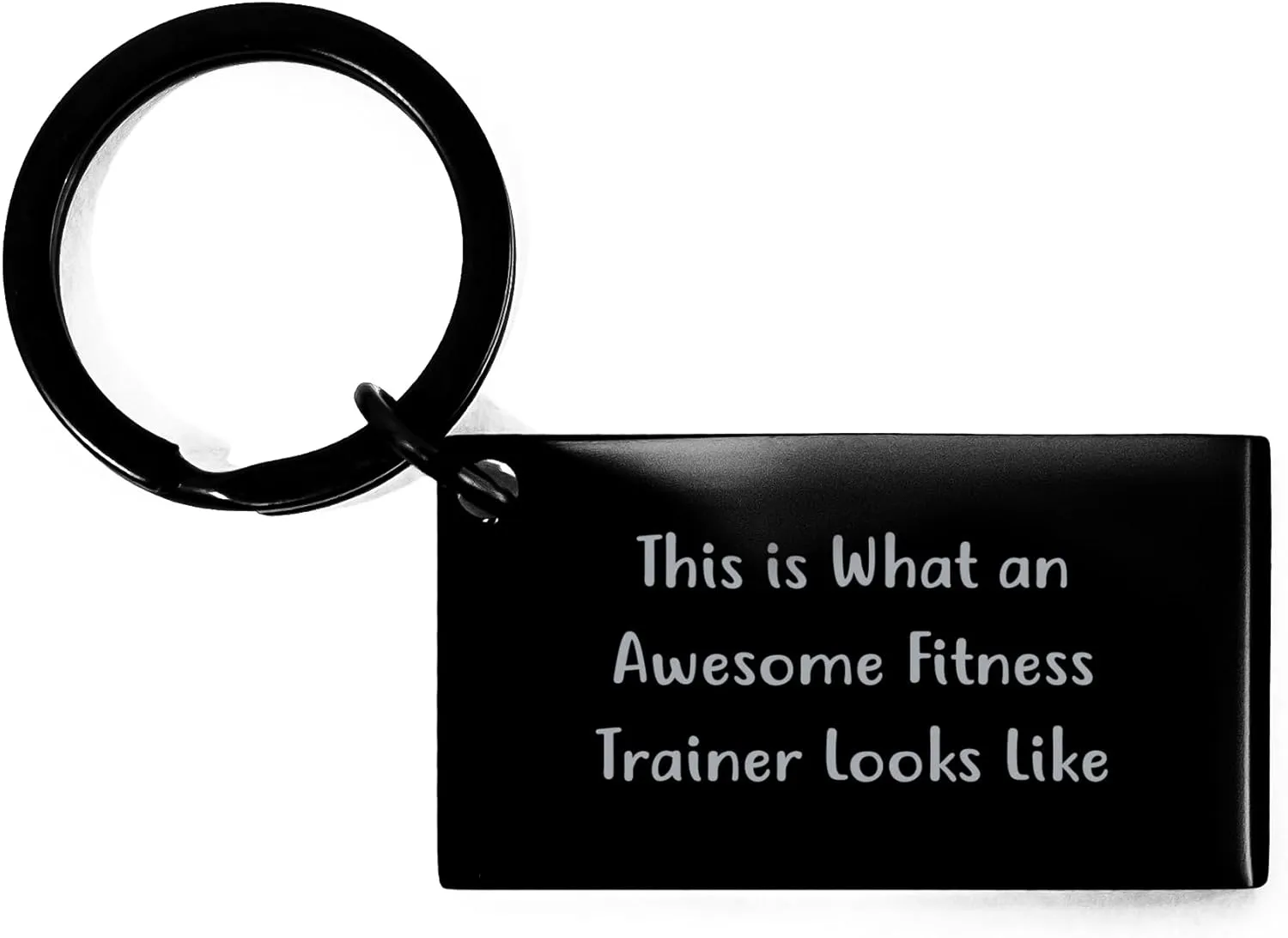 Fitness Trainer Keychain, This Is What An Awesome Fitness Trainer Looks Like, Birthday Unique Gift for Fitness Trainer