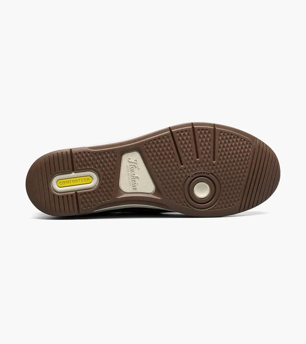 Florsheim - CROSSOVER Elastic Lace Moc Toe Boat Shoe Mushroom