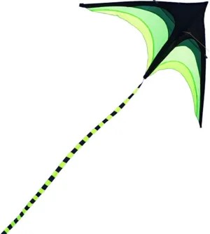 Flyer Kite Super Large Triangular Grassland Kite Outdoor Adult Beginner Entertainment Activity Games Breeze Easy to Fly (Size : 5.316.4ft 328ft Wire Board)