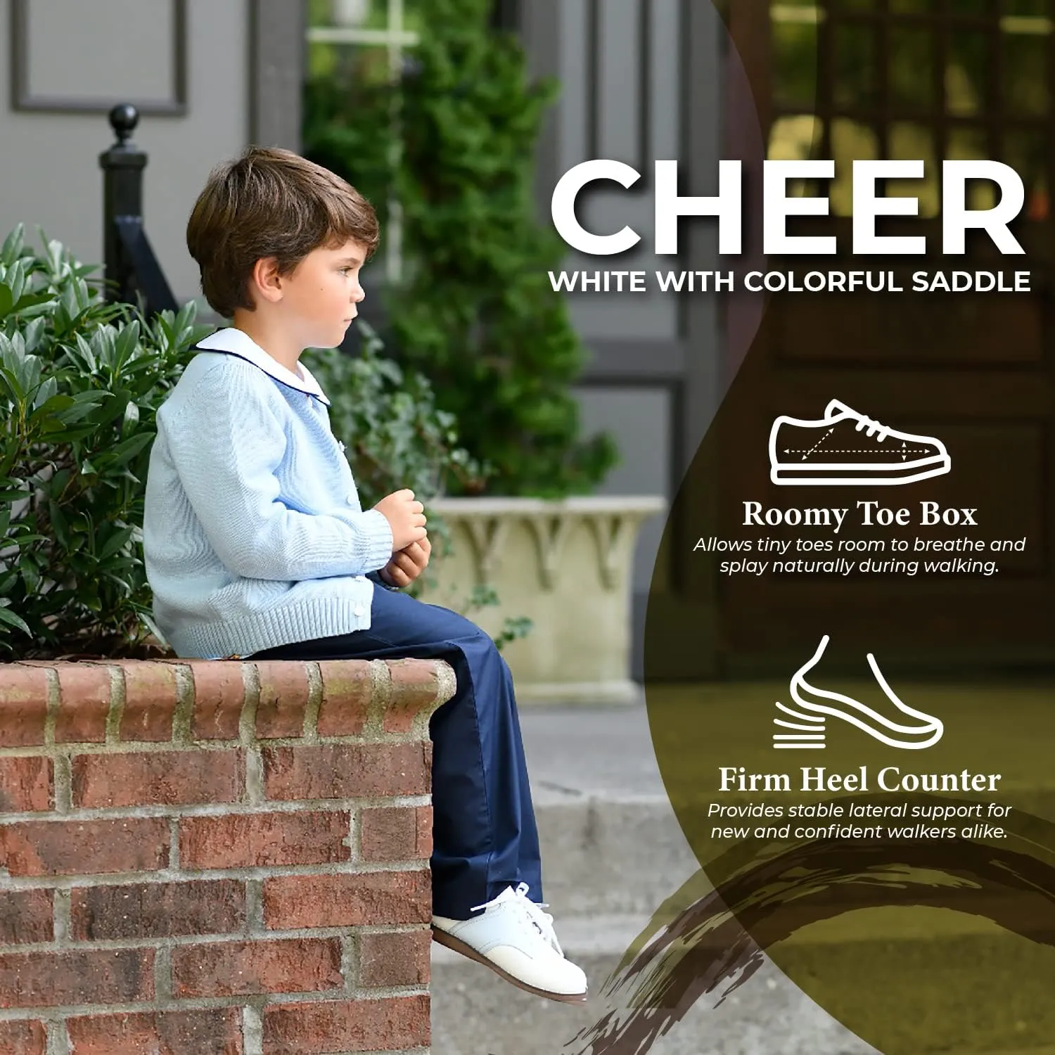 FootMates Cheer 3 Lace-Up (Infant/Toddler/Little Kid)