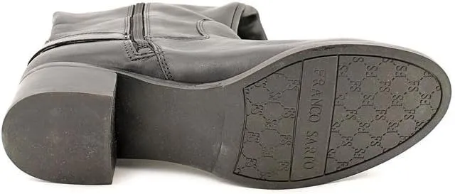 Franco Sarto Women's Chip Wide Calf Tall Riding Leather Boot