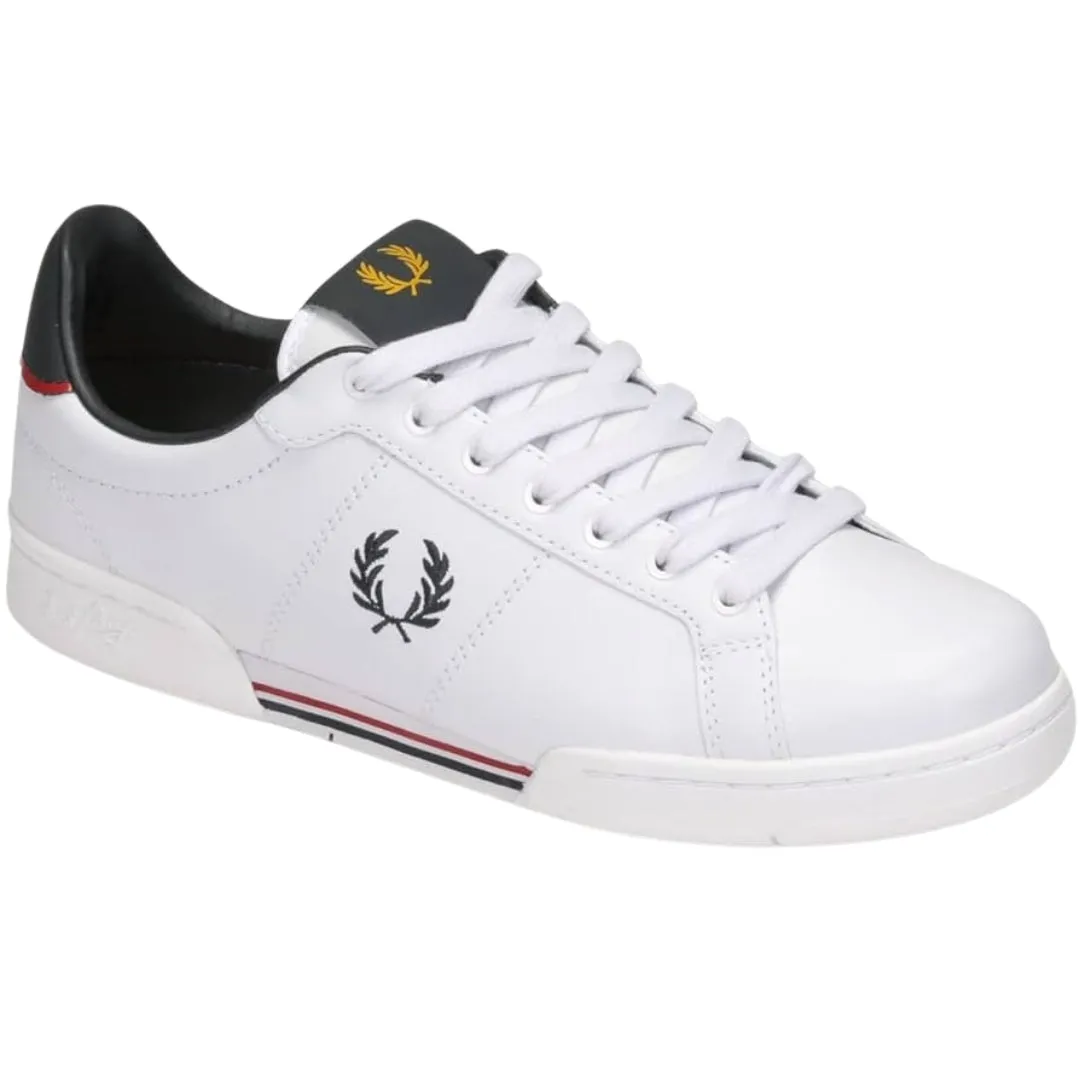 Fred Perry Mens B4294 100 Trainers White
