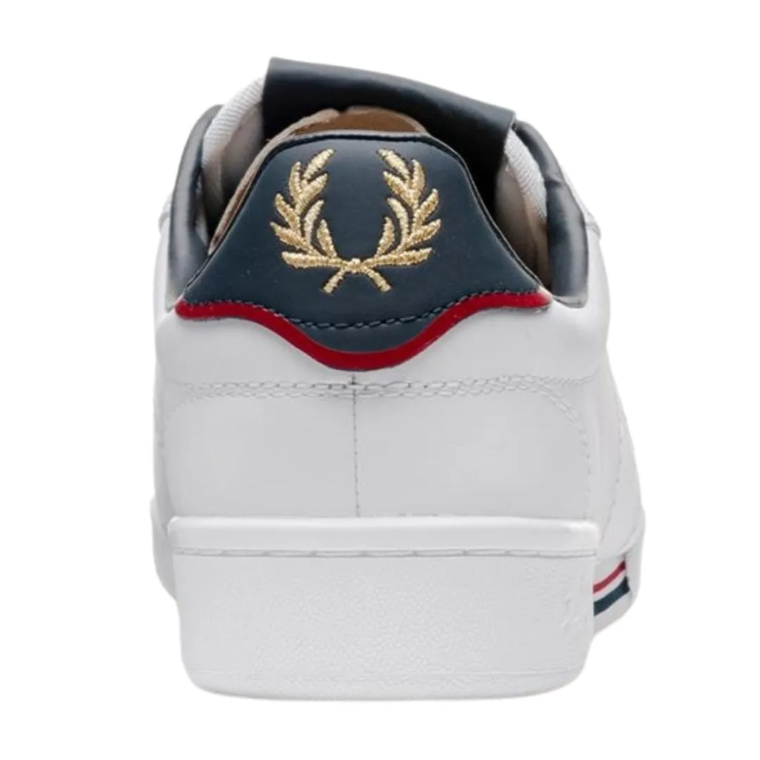 Fred Perry Mens B4294 100 Trainers White