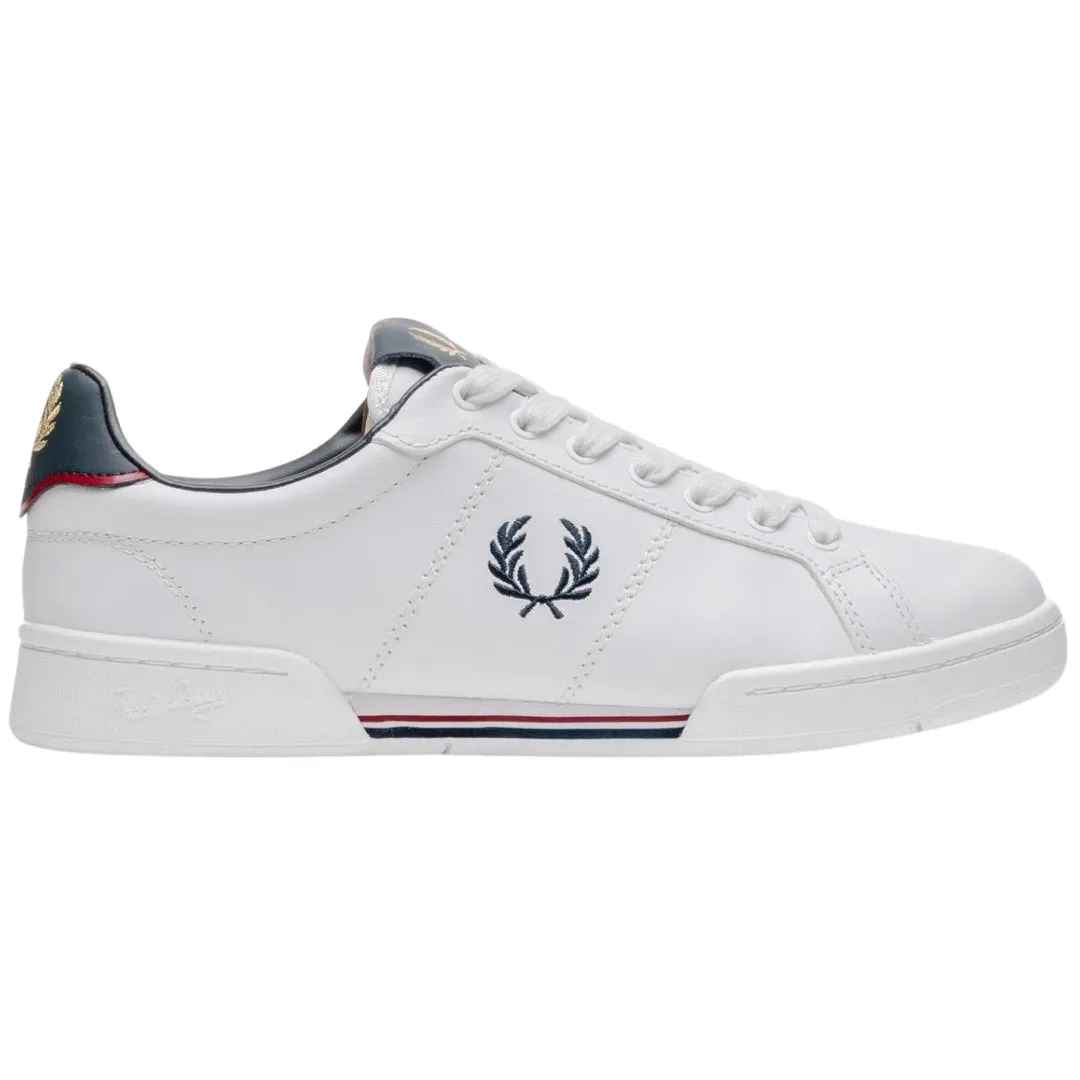 Fred Perry Mens B4294 100 Trainers White