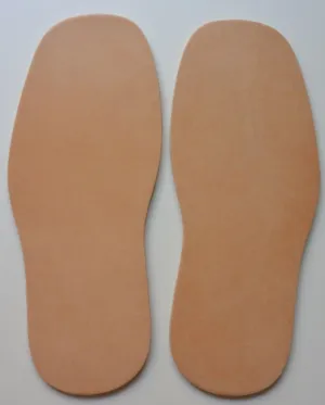 Full Soles Veg Tooling Leather Shoe Boot Repair Replacement 4-5.5 mm New XL (5 mm)