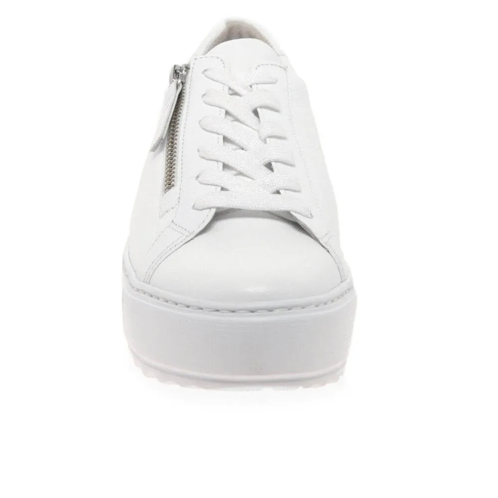 Gabor 46.498 Heather Platform Trainer-WHITE