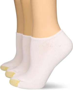 Gold Toe Women's 3-Pack Liner Athletic Sock
