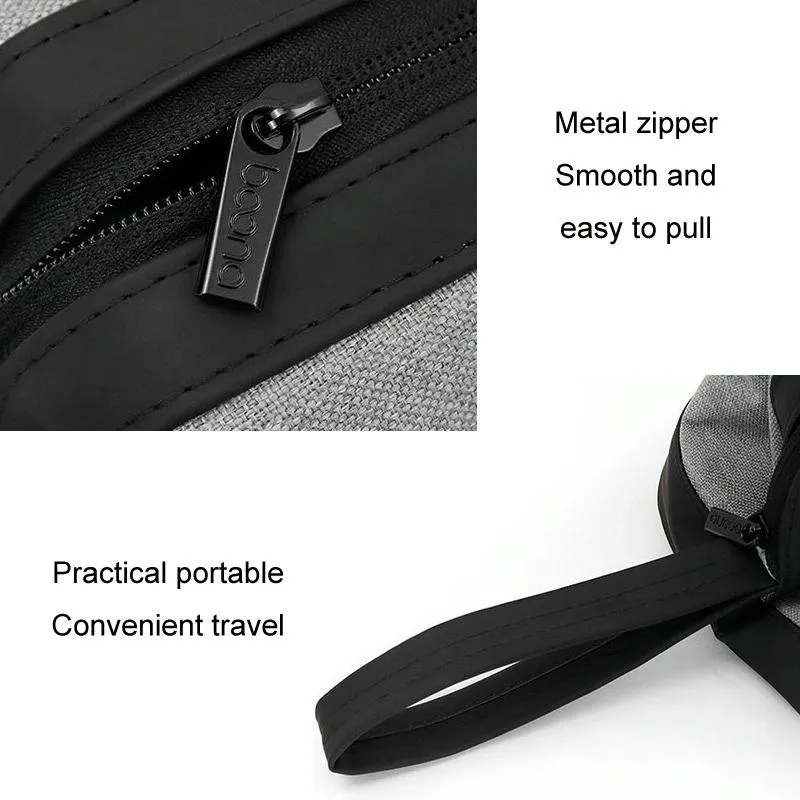 Grey Organizer Bag for Dyson Hair Dryer and Curling Iron