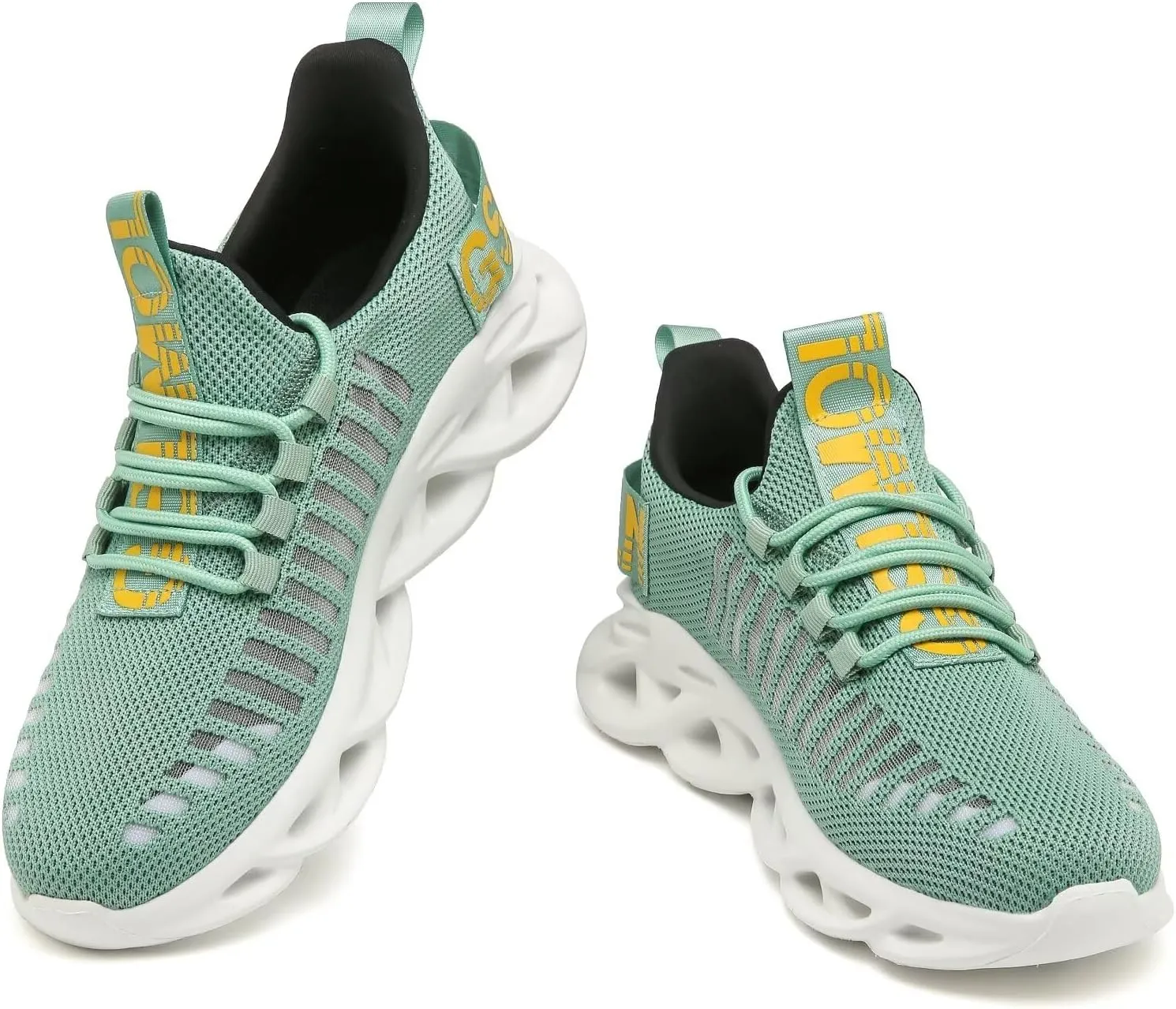GSLMOLN Men's Casual Walking Shoes Non Slip Breathable Comfort Sneakers Work Gym Running Tennis Cross Trainer