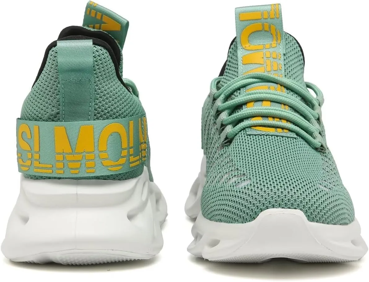 GSLMOLN Men's Casual Walking Shoes Non Slip Breathable Comfort Sneakers Work Gym Running Tennis Cross Trainer