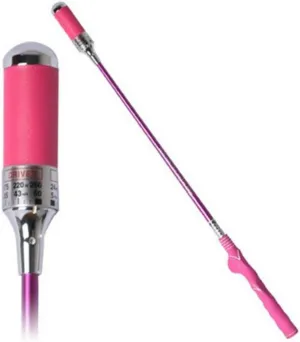 HALLINONE Golf Alignment Stick Swing Caddy Impact Swing Trainer Training Aid for Women Pink Color