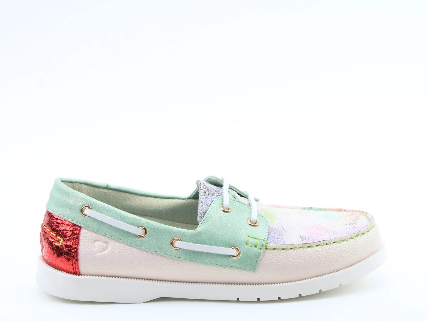 Heavenly Feet Shelly Deck Boat Shoe
