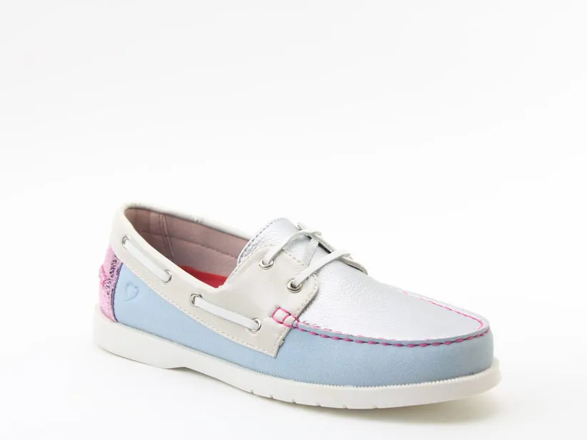 Heavenly Feet Shelly Deck Boat Shoe