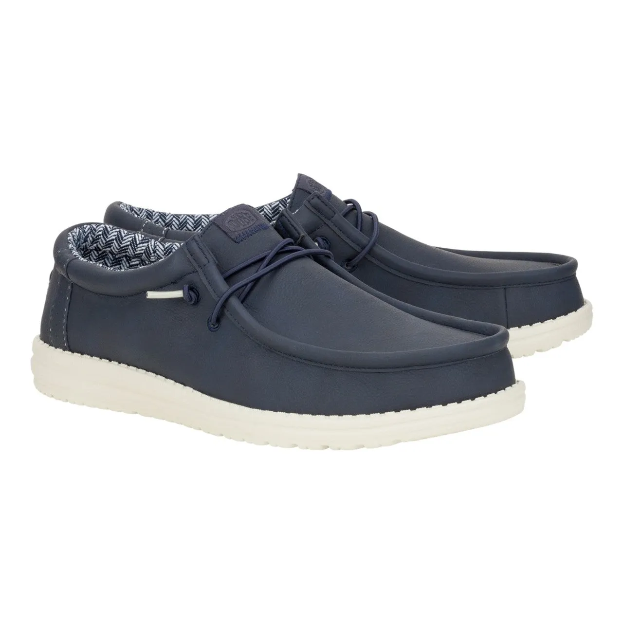 HEY DUDE WALLY CLASSIC NAVY - FOOTWEAR MEN'S