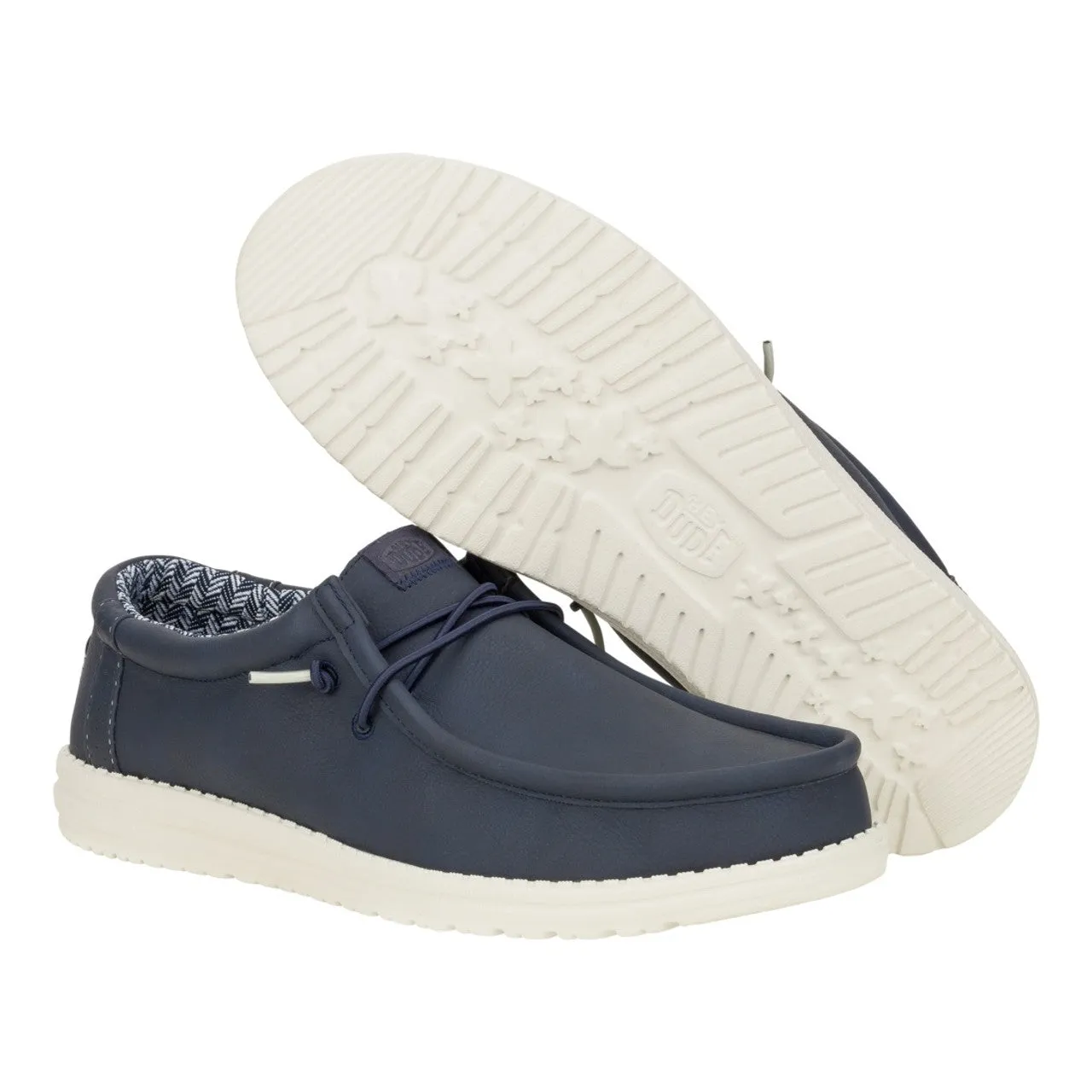HEY DUDE WALLY CLASSIC NAVY - FOOTWEAR MEN'S