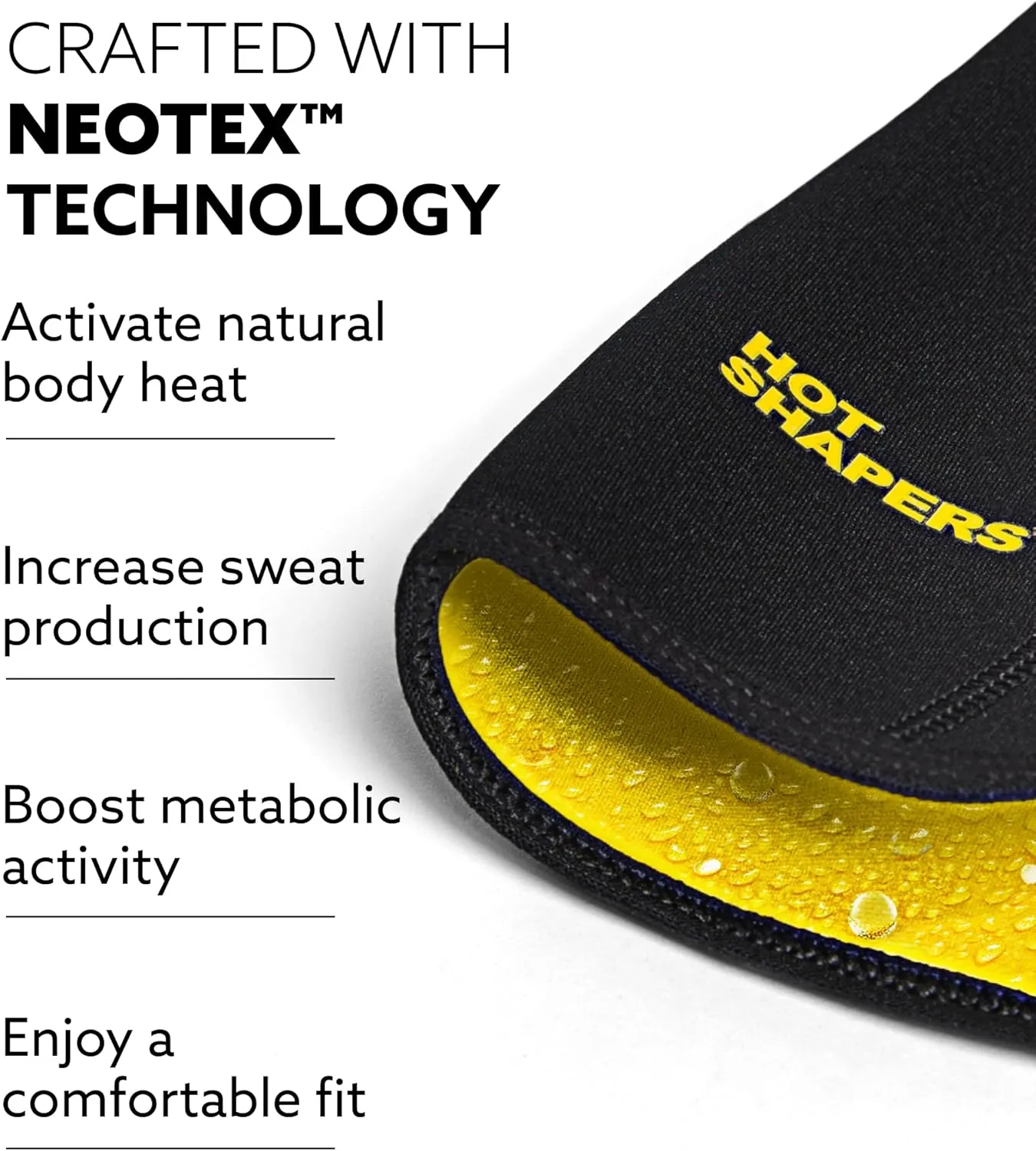 HOT SHAPERS Women’s Sleeved Body Sculpting Kit - Waist Cincher with Sleeves & Waist Trainer for Full-Body Contouring