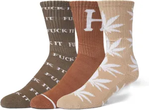 HUF Variety Pack Mens Socks - 3 Pack