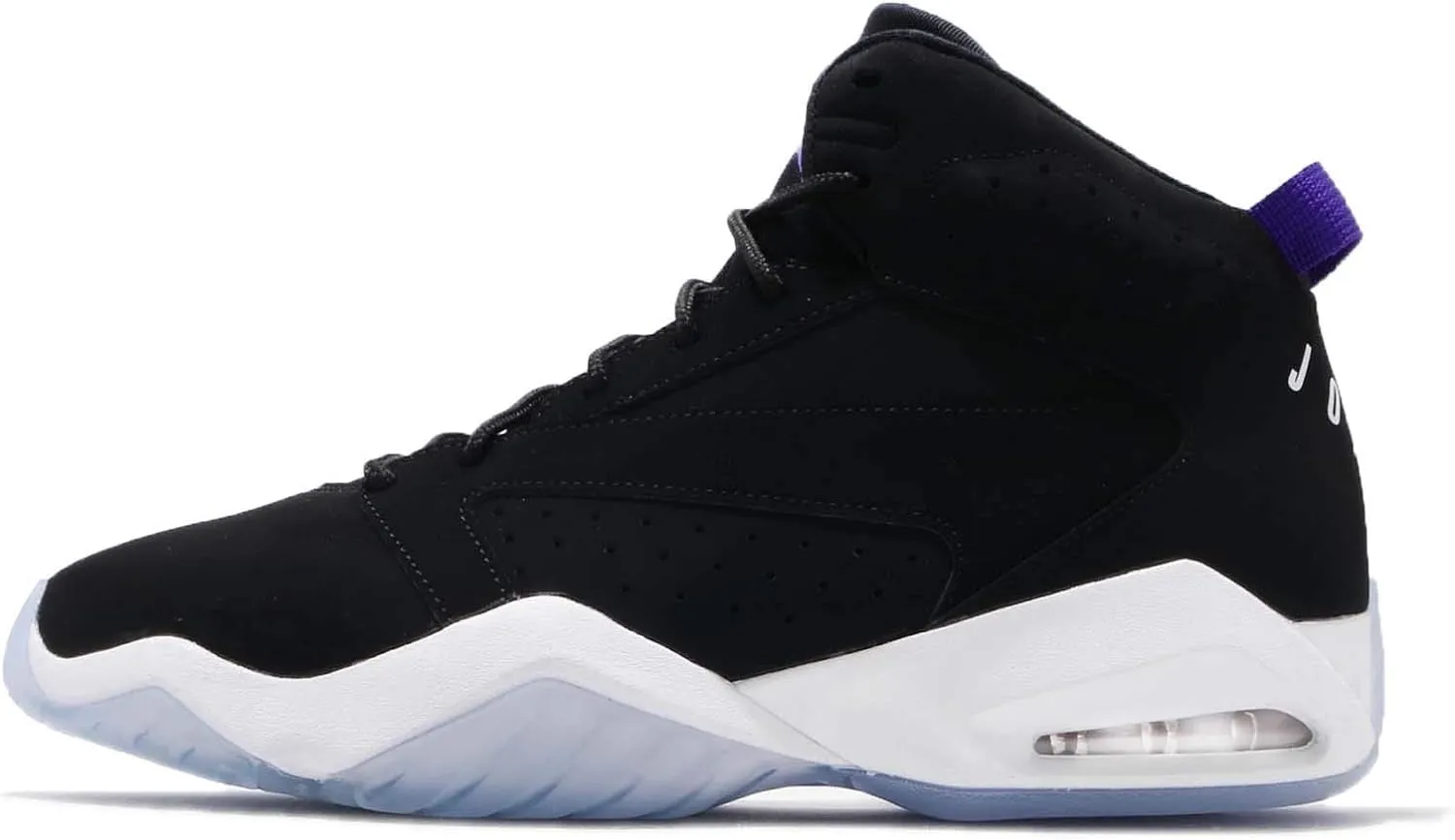 Jordan Mens Lift Off Textile Synthetic White Dark Concord Trainers 8 US